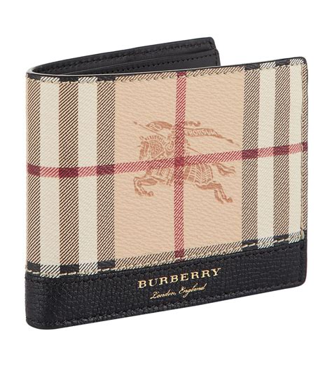 burberry haymarket harris wallet|Burberry haymarket wallet men's.